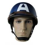 Capacete Tático Airsoft Paintball Capitão América M1br45