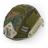 Capacete Tático Emerson Airsoft Paintball Com Capa Dw