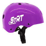 Capacete Traxart Strt Roxo Gb-154 - Skate, Bike, Patins