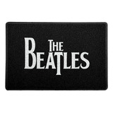 Capacho 60x40cm The Beatles Logo Cor Preto