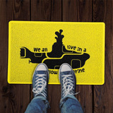 Capacho Tapete The Beatles Yellow Submarine