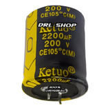 Capacitor 2200uf 200v 105°c Usina Stetsom Jfa Taramps Ketuo