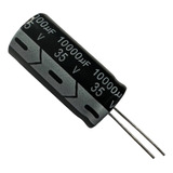 Capacitor Eletrolitico 10000x35v - 10000uf X 35v 105º Graus