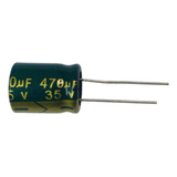 Capacitor Eletrolítico 470uf X 35v 105° - 20 Unidades