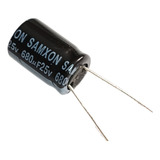 Capacitor Eletrolítico 680uf X 25v 105° 10 Peças