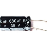 Capacitor Eletrolítico 680uf X 35v + 470uf 25v + 470uf 16v