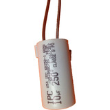 Capacitor Para Ventilador De Teto Com 2 Fios 10uf 110v 127v 250vac