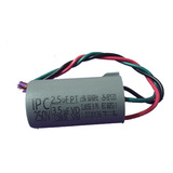 Capacitor Ventilador Teto 3 Fios 6uf (2,5+3,5uf) 110v 220v 110v/220v