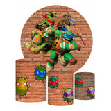 Capas Cilindro + Painel 1,50 Varios Personagens Desenhos