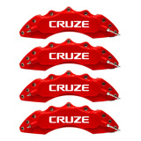 Capas Pinça De Freio Chevrolet Cruze Kit 4 Pçs + Cola 