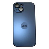 Capinha Ag-glass De Vidro Fosco C/ Magsafe Para iPhone Cor Midnight Blue iPhone 12