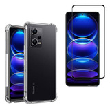 Capinha Anti Impacto Xiaomi Redmi Note 12 Pro 5g + 9d+câmera