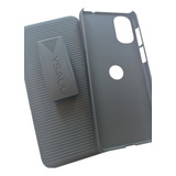 Capinha Belt Clip + Suporte Cinto Para Motorola Moto G22