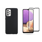 Capinha Capa Fina Fosca Para Samsung A23 Top + Pelicula 3d