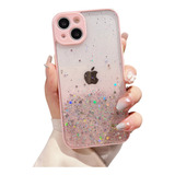 Capinha Capa Para iPhone 11 12 Brilho Glitter + Película