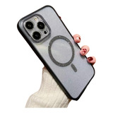 Capinha Capa Para iPhone 14 Pro Magsafe Magnética + Película
