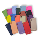 Capinha Case Para LG K52 Silicone Com Veludo Proteção Câmera