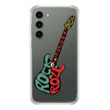 Capinha Compativel Modelos Galaxy Rock Roll Guitarra 0103
