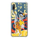 Capinha Compativel Modelos Zenfone Caveira Guitarra 1117