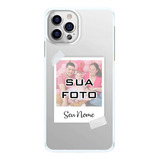 Capinha Foto Na Capinha Com Legenda Polaroid Personalizada