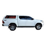 Capota De Fibra Alta Para Nova Hilux Cabine Dupla