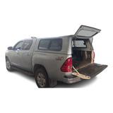 Capota De Fibra Hilux Nova Cab. Dupla Vidro De Correr