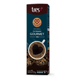 Cápsula Café Filtrado Gourmet 3 Corações - 10 Unidades