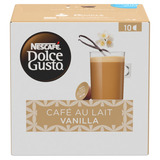 Cápsula De Café Dolce Gusto - Café Au Lait Vanilla - 10 Unidades