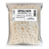 Cápsulas Vazias Gastro Resistente Branca No 00 240 Unidades