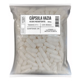 Cápsulas Vazias Gastro Resistente Branca N° 0 240 Unidades