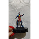 Captain Britain Iron Man Marvel Heroclix #019 Jogo De Tabul