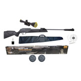 Carabina Black Hawk Artemis Gás Ram 5.5mm Luneta 4x32 Flash