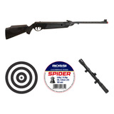 Carabina Rifle Pressão Rossi Dione Sport 5,5 Mola + Luneta