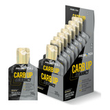 Carb Up Black Gel Com Cafeína Caixa C/10 Sachês Probiótica Sabor Baunilha