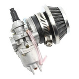 Carburador 12mm Com Filtro De Ar Mini Moto 49cc 2t