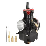 Carburador Fwefww Koso Cortina Flat Preto Luxo 34 Mm 125 V