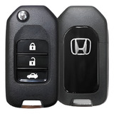 Carcaça Chave Canivete Honda Civic 2015 2016 2017 2018 Fit