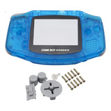 Carcaça Gameboy Advance Clear Blue
