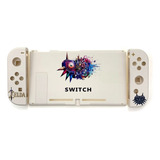 Carcaça Nintendo Switch Branco Legend Of Zelda Majora's Mask