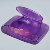 Carcaça P/ Playstation One Translucido Ps1 Baby Shell Cor Lilás