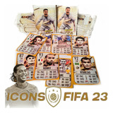 Card Fifa Ultimate Team Jogadores Icones = 200 Figurinhas