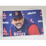 Card Foto Alex Cora Baseball Beisebol - Boston Red Sox
