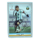 Card Holográfico Edição Especial Messi - Importado 