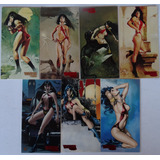 Cards Vampirella Gallery Nºs 19,23,30,43,46,47,53 Topps 1995