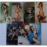 Cards Vampirella Gallery Nºs 19,23,30,43,46,47,53 Topps 1995