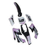 Carenagem E Adesivo Mini Moto Cross 49cc/2t A Cordinha Orion