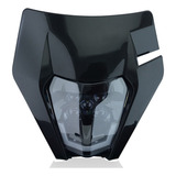 Carenagem Farol + Bloco Óptico Ktm Led Universal Moto Cross