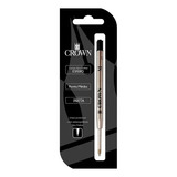 Carga Caneta Crown Esferográfica Tipo Parker Ca14007 Preto