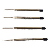 Carga Nukin Tipo Parker Metal N116 Preta 1.0mm Kit Com 6 Pçs