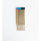 Carga Para Canetas Refil Metal - Tipo Parker E Crown 6 Unids